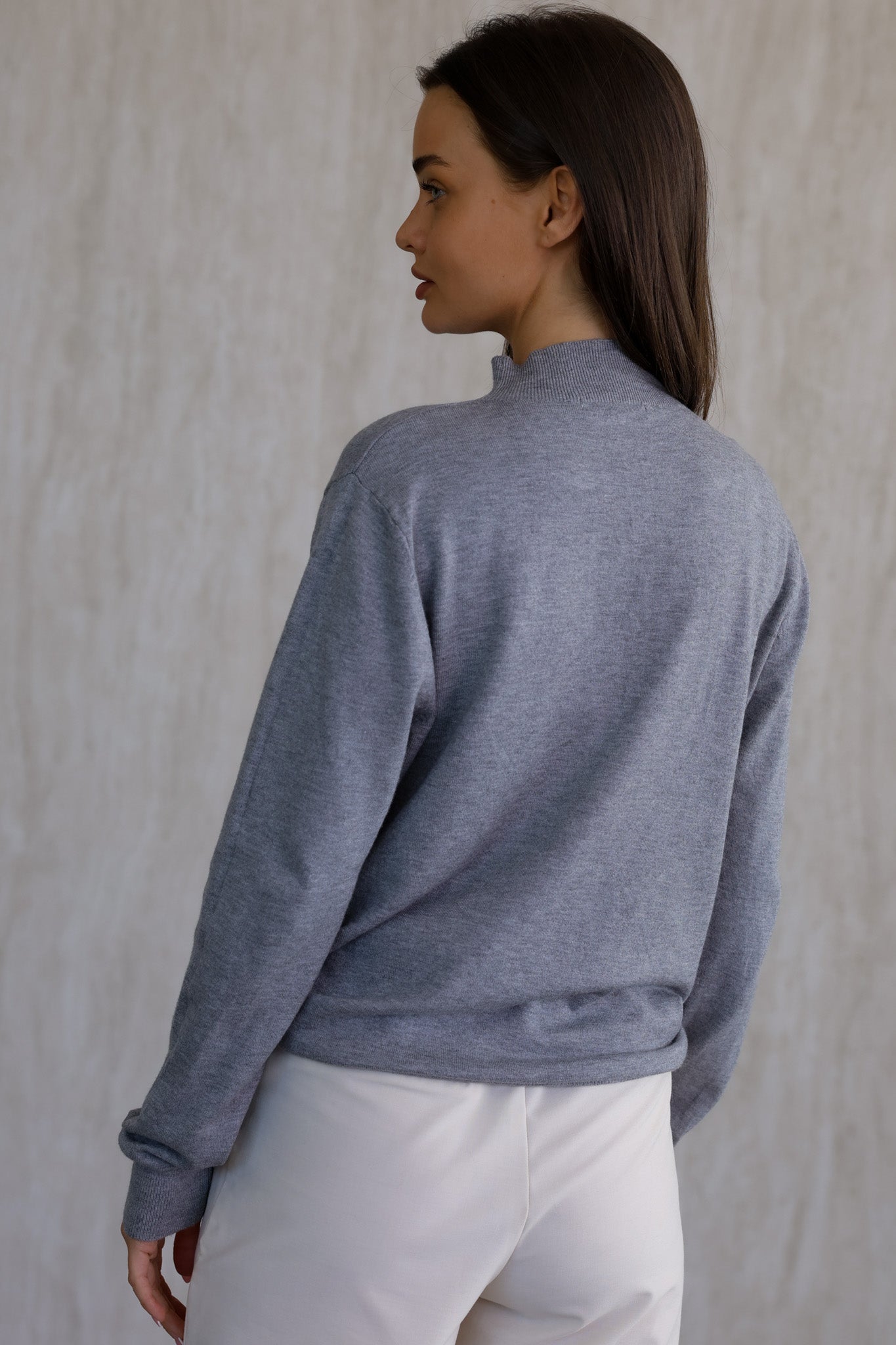 סריג לוסי ליין - אפור